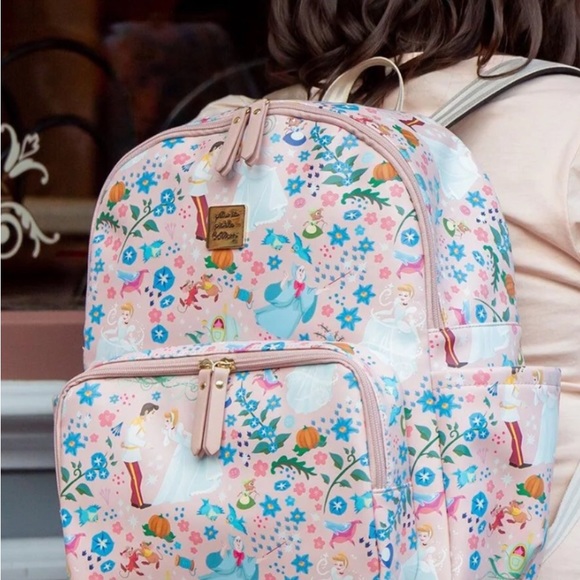 Petunia Pickle Bottom District Backpack in Disney's Cinderella - Picture 4 of 5